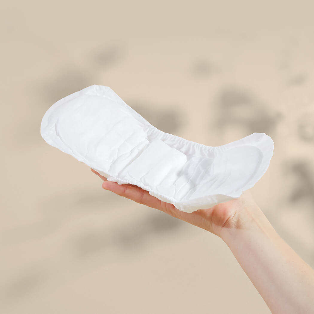 post partum pads organic cotton cover