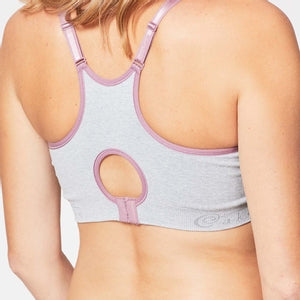 cotton candy seamless nursing bra racerback design