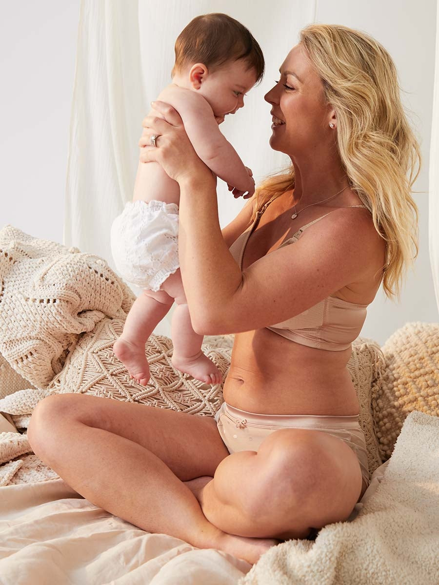 Mousse Mesh Maternity Brief