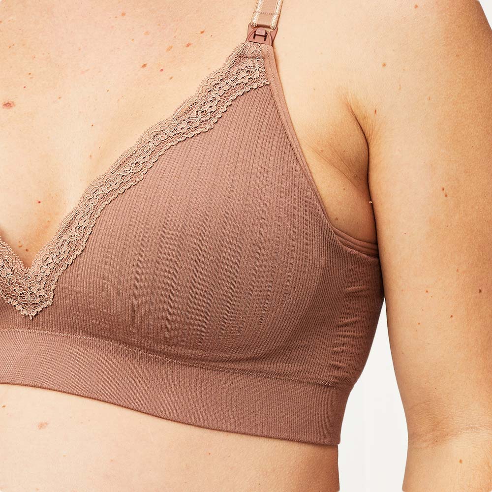 tutti frutti padded nursing bra soft wire free support