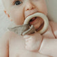baby with bunny teethers