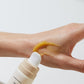 organic nipple balm on skin