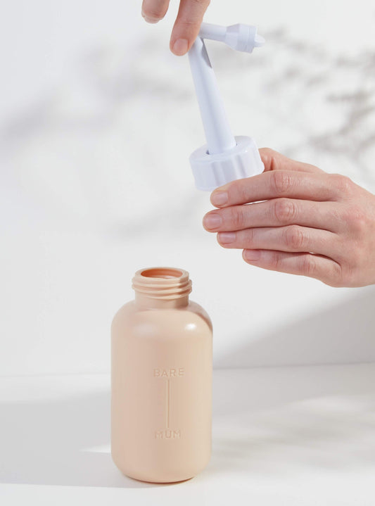 perineal wash bottle angled neck 